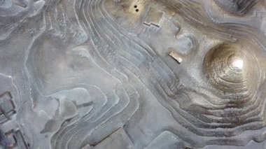 Metal şehir modeli. 3d modeli.