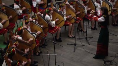 LVIV, UKRAINE - NOVEMBER 18, 2019: Kobza Art Festival 