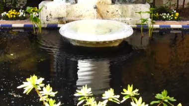 Sorolla müzesinin bahçesindeki çeşme.. 