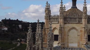 Toledo, İspanya 'daki San Juan de los Reyes Manastırı..