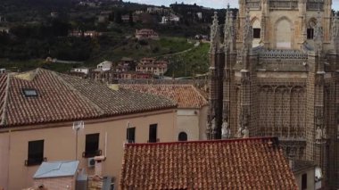Toledo, İspanya 'daki San Juan de los Reyes Manastırı..