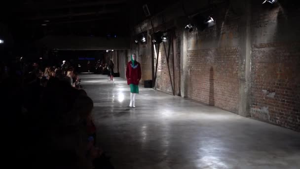 Lviv Ukraine Octobre 2019 Lviv Fashion Week 2020 Collection Défilé — Video