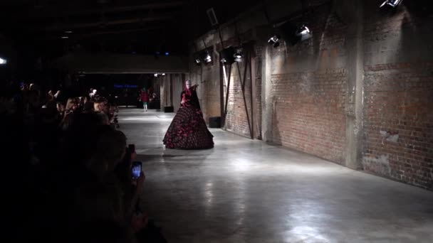 Lviv Ukraine Octobre 2019 Lviv Fashion Week 2020 Collection Défilé — Video