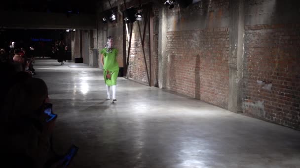 Lviv Ukraine Octobre 2019 Lviv Fashion Week 2020 Collection Défilé — Video