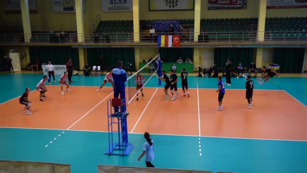 Lviv Ukraine October 2019 Participants Tournament Open Cup Lviv Volleyball — 비디오