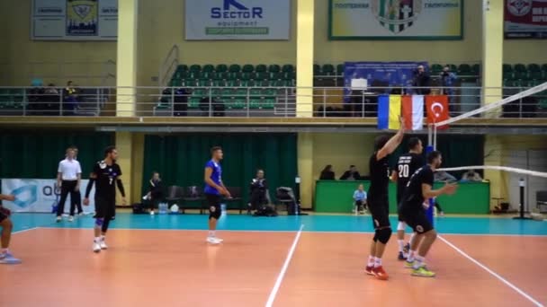 Lviv Ukraine Oktober 2019 Teilnehmer Des Turniers Open Cup Lviv — Stockvideo