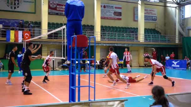 Lviv Oekraïne Oktober 2019 Deelnemers Aan Toernooi Open Cup Lviv — Stockvideo