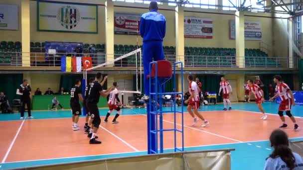 Lviv Ucrania Octubre 2019 Participantes Del Torneo Copa Abierta Lviv — Vídeos de Stock