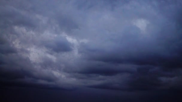 Nubes Tormenta Cielo — Vídeos de Stock