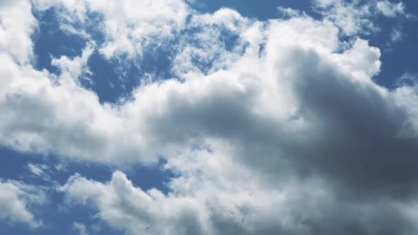 Σύννεφα Στον Ουρανό Στιγμιότυπο Κίνησης — Αρχείο Βίντεο