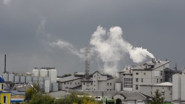 天空中的蒸汽 — 图库视频影像
