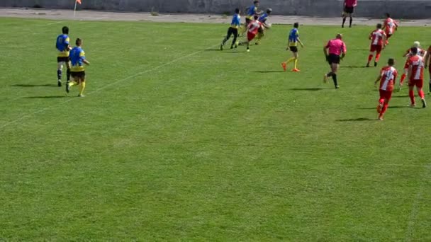 Lviv Ukraine September 2019 Playing Rugby — Wideo stockowe