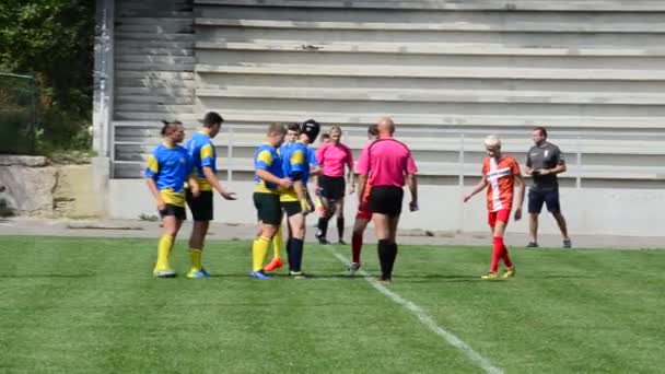 Lviv Ukraine September 2019 Playing Rugby — Stock videók