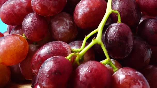 Uvas Disparos Movimiento — Vídeos de Stock