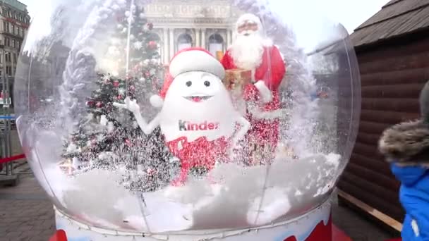 Lviv Ucrânia Dezembro 2019 Presentes Natal Uma Surpresa Mais Gentil — Vídeo de Stock