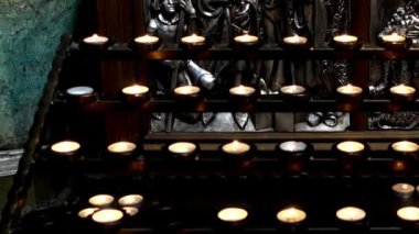 Adak mumu. Katolik Katedralinin Çekimi.