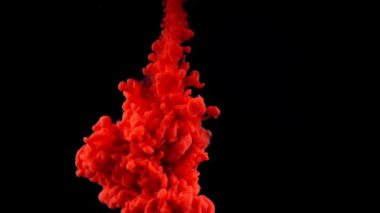 Resimler. Soyut formlar. Siyah bir arkaplanda çekim yapmak.