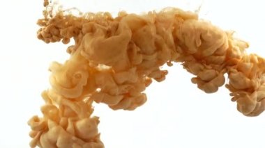 Resimler. Soyut formlar. Beyaz bir arkaplanda çekim.