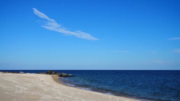 Zee Strand Zeelandschap — Stockvideo