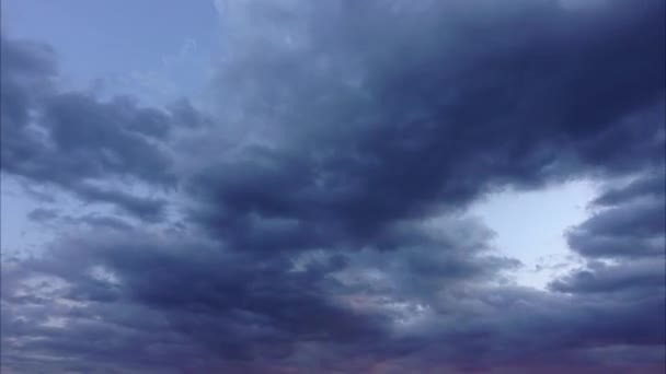 Wolken Hemel Time Lapse — Stockvideo