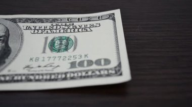 Amerika 'nın banknotu. Para vuruşu.