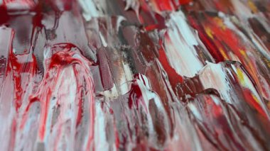 Bir resim gouache çizimi.