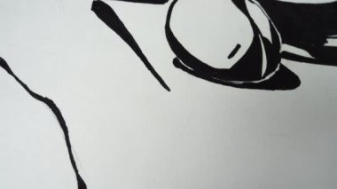 Sürahi, karpuz ve meyve şeklinde durgun bir hayat..