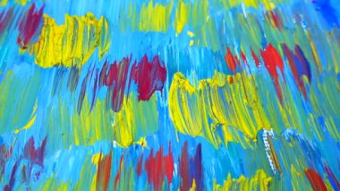 Gulakla çizilmiş soyut çizimler.