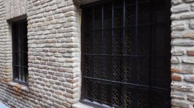 İspanya, Toledo 'da sokaklar. Harekette çekim..