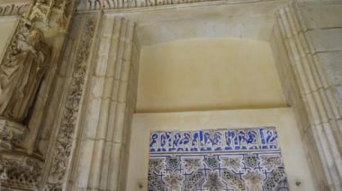 Toledo, İspanya 'daki San Juan de los Reyes Manastırı' nın içinde. Toledo, İspanya 'daki San Juan de los Reyes Manastırı..