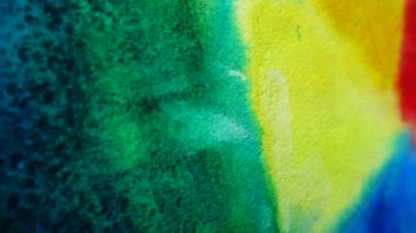 Soyut çizim. Hareketteki bir resmin çizimi.