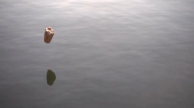 Taş suya düşer. 480 fps. Yavaş Hareket.