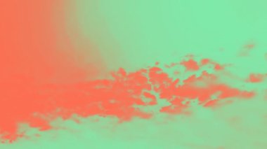 bulutlar gökyüzünde. zaman atlamalı.