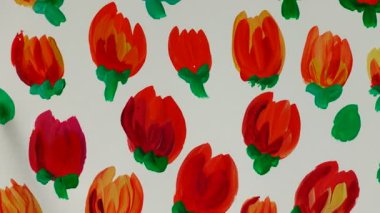 Çayıra çiçek çiz. Zaman aşımı.