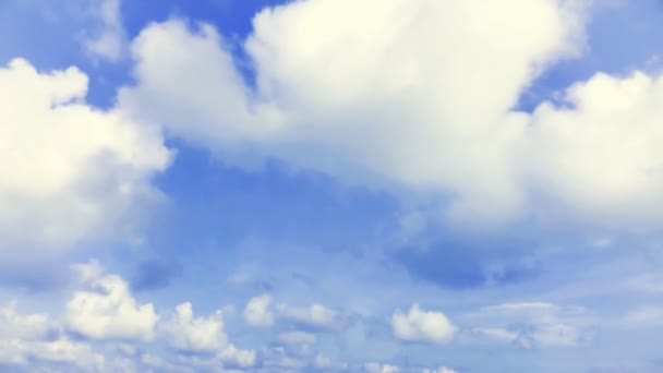 在天空中的云彩 时间间隔 — 图库视频影像