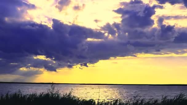 Nuvole Nel Cielo Scadenza Temporale — Video Stock