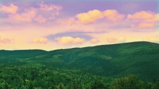 Nuvens Céu Desfasamento Temporal — Vídeo de Stock