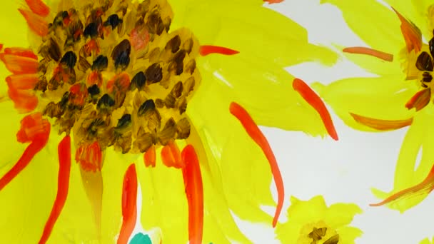 Dessinez des tournesols. Délai imparti .