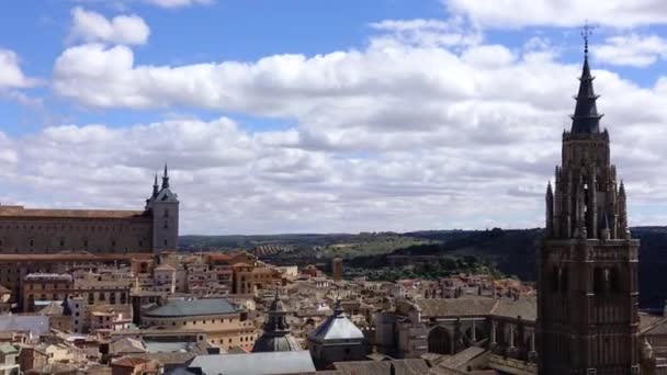 Catedral Primada Santa María Toledo Caducidad — Vídeos de Stock
