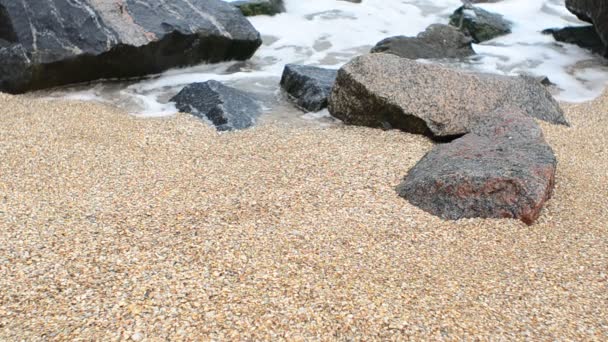 Plaża Morska Filmowanie Plaży — Wideo stockowe