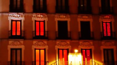 Madrid 'deki oteller. Oteldeki boş odalar.