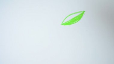 Limon çiziyoruz. Çizim süreci.