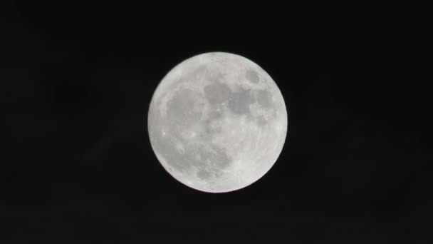 La lune dans le ciel nocturne. La lune 