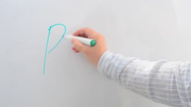 Tahtada plan yapmak. Bir kalemle yazıyoruz..