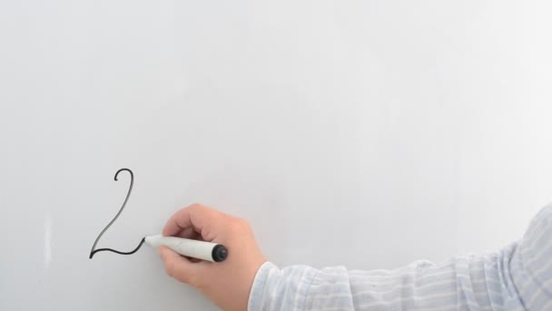 Le calendrier sur la base d'un an. Nous dessinons un marqueur .