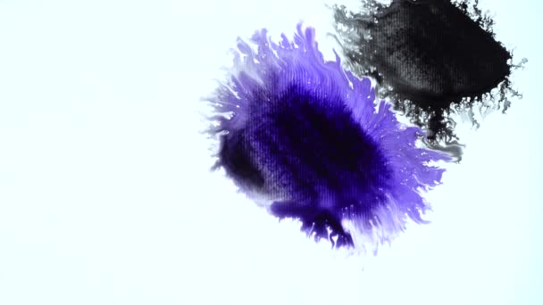 Малюнок Акварельного Абстрактного Фону — стокове відео