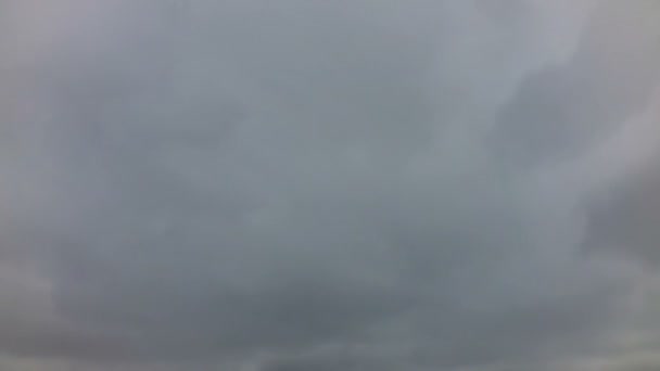 Temps Écoulé Mouvement Des Nuages Phénomènes Naturels Météo — Video