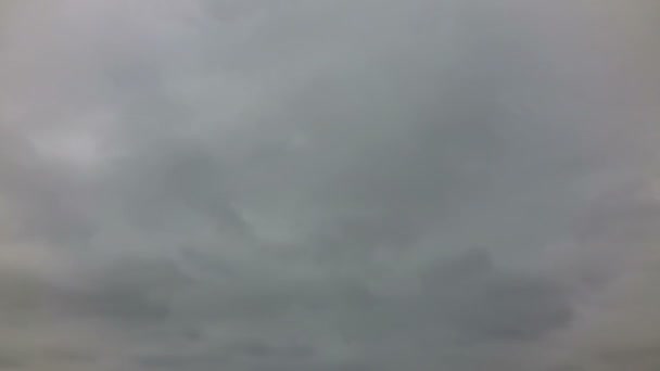 Czas Mija Ruch Chmur Zjawiska Naturalne Pogoda — Wideo stockowe