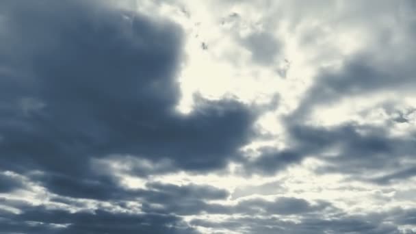 Movimiento Nubes Cielo Movimiento Las Nubes Cielo — Vídeos de Stock