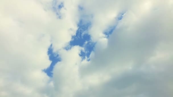 时间流逝 云彩飘扬 云彩在天空中的移动 — 图库视频影像